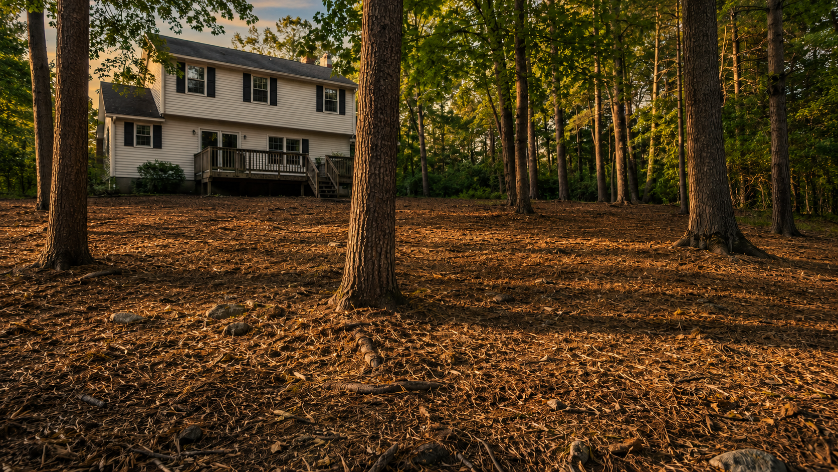 Property after forestry mulching